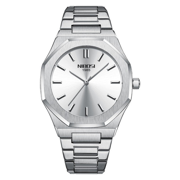 Simple Gold Men's Watch Student Quartz Watch by LUXE AHMAR – Available at LUXE AHMAR