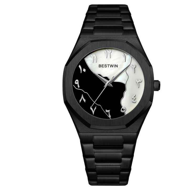 Simple Steel Belt Quartz Watch by LUXE AHMAR – Available at LUXE AHMAR