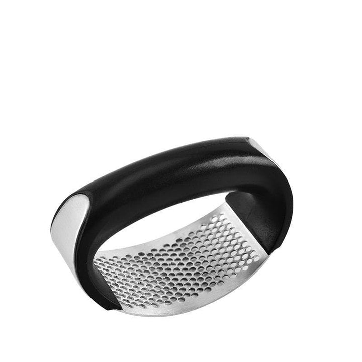 Stainless Steel Garlic Press Masher – Ergonomic Manual Garlic Crusher & Mincer Tool for Home Kitchen by LUXE AHMAR – Available at LUXE AHMAR