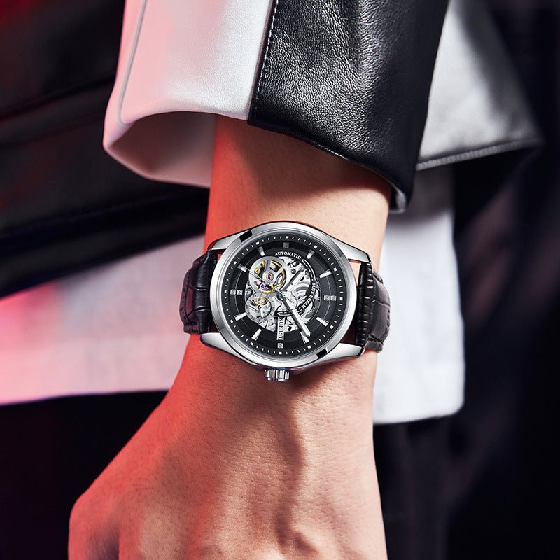 Strong Luminous Automatic Mechanical Waterproof Watch by LUXE AHMAR – Available at LUXE AHMAR