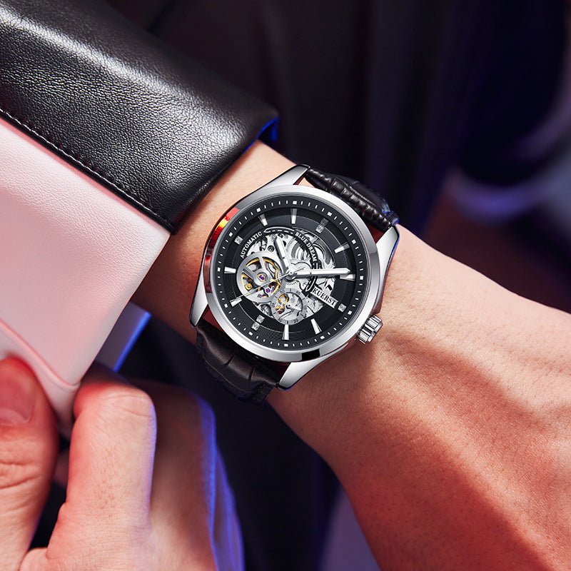 Strong Luminous Automatic Mechanical Waterproof Watch by LUXE AHMAR – Available at LUXE AHMAR