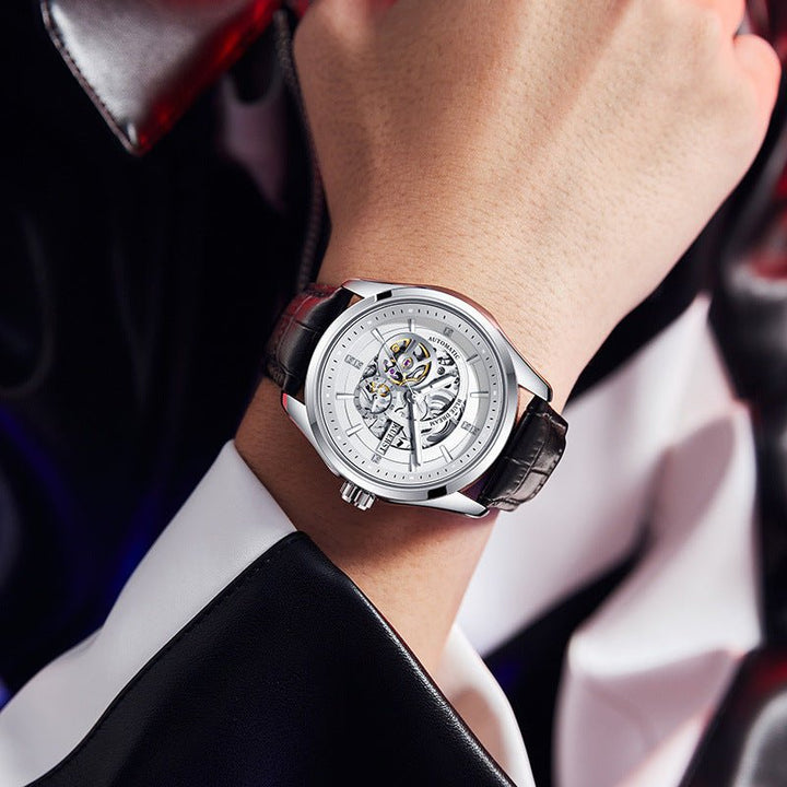 Strong Luminous Automatic Mechanical Waterproof Watch by LUXE AHMAR – Available at LUXE AHMAR
