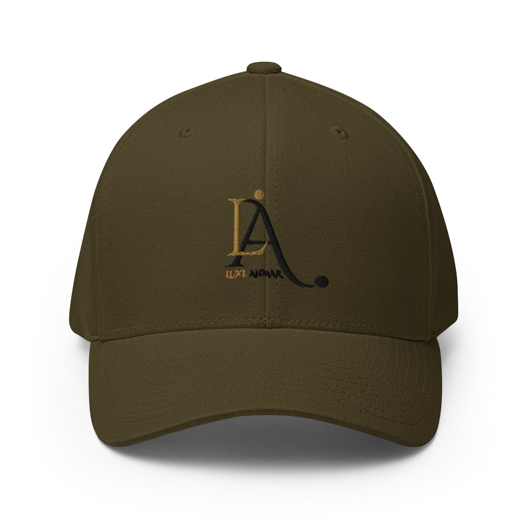 Structured Twill Cap by LUXE AHMAR – Available at LUXE AHMAR