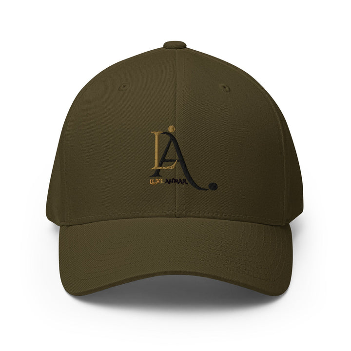 Structured Twill Cap by LUXE AHMAR – Available at LUXE AHMAR