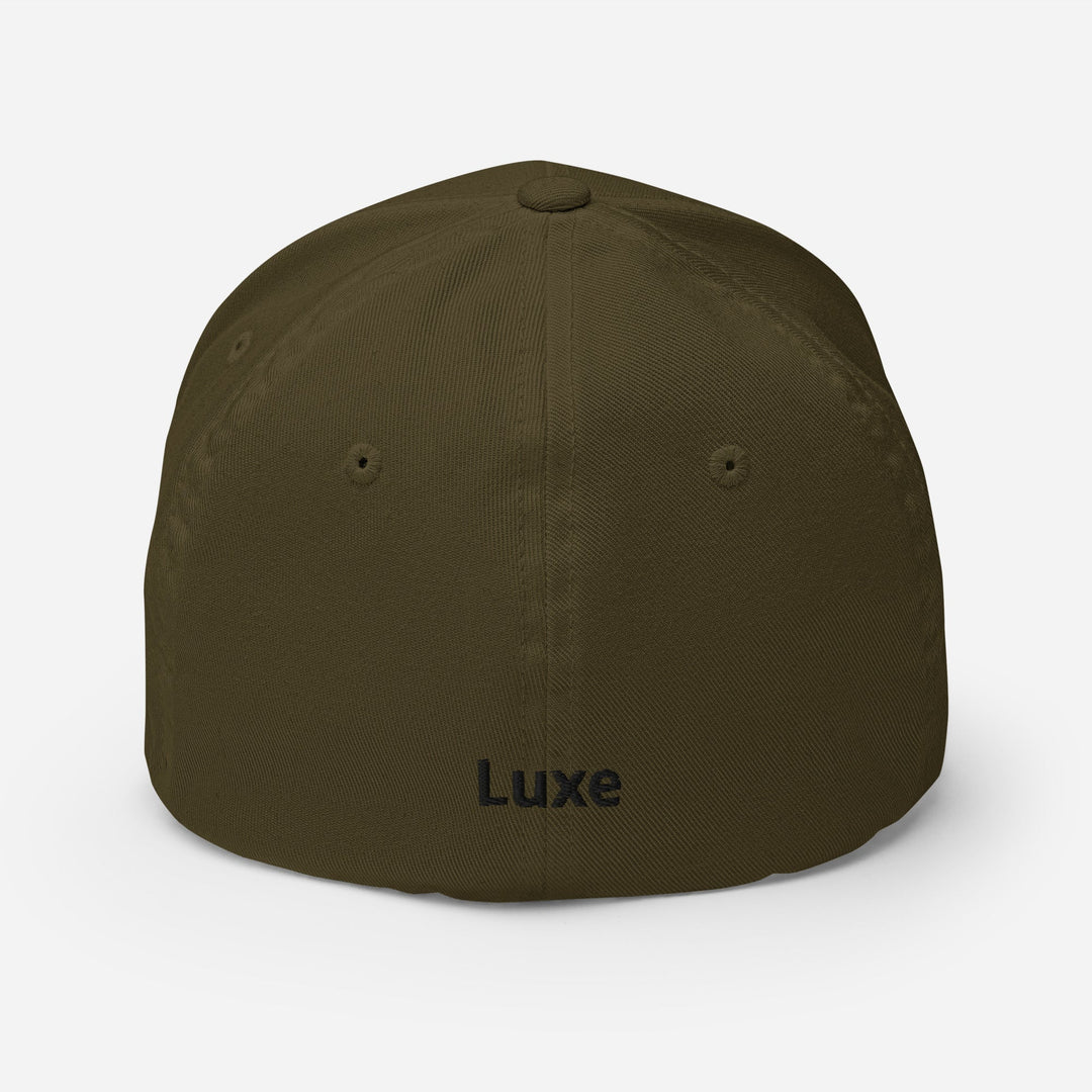 Structured Twill Cap by LUXE AHMAR – Available at LUXE AHMAR