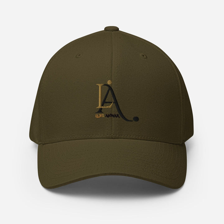 Structured Twill Cap by LUXE AHMAR – Available at LUXE AHMAR