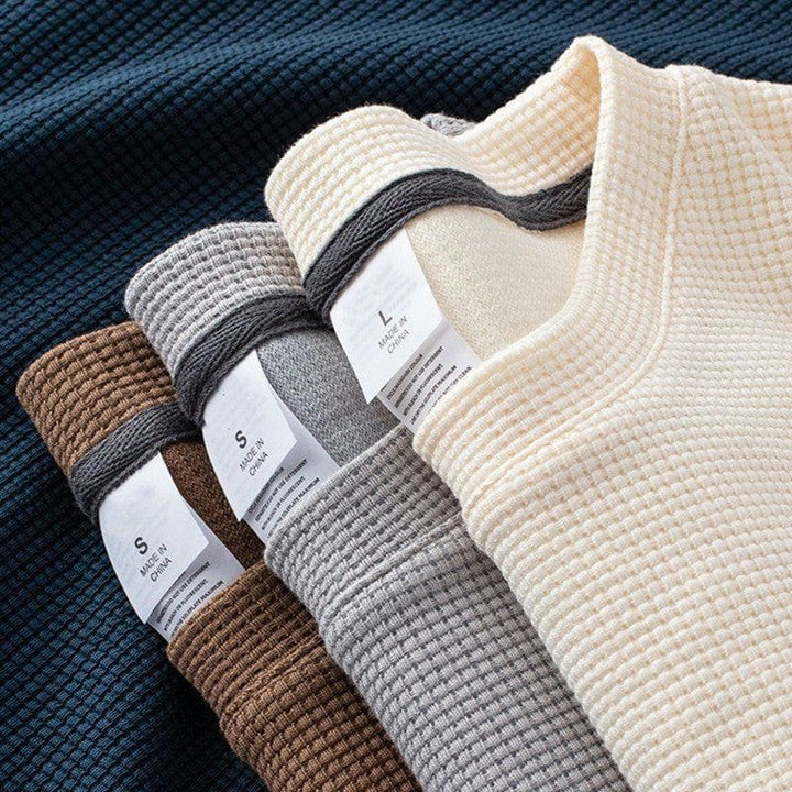 Summer Japanese Round Neck Half Sleeve Top – Loose Casual Solid Color T-Shirt for Men by LUXE AHMAR – Available at LUXE AHMAR