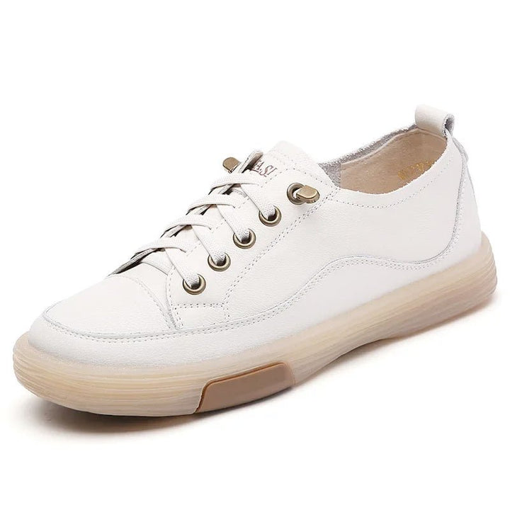 Summer Women’s Casual Slip - On Leather Loafers – Breathable Walking Sneakers with Soft Sole by Luxe Ahmar – Available at LUXE AHMAR