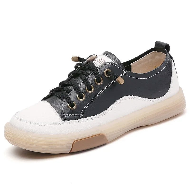 Summer Women’s Casual Slip - On Leather Loafers – Breathable Walking Sneakers with Soft Sole by Luxe Ahmar – Available at LUXE AHMAR