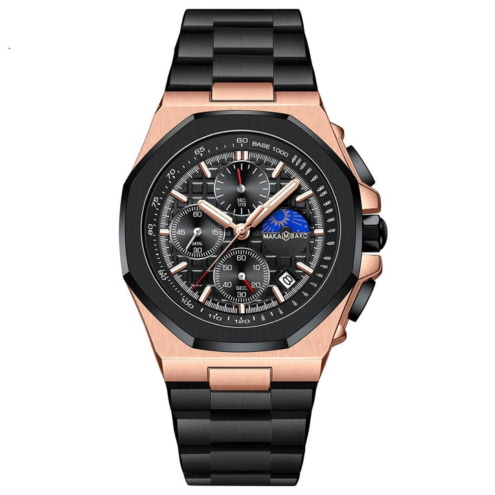 Sun Moon Star Multi - function Waterproof Watch Men by LUXE AHMAR – Available at LUXE AHMAR