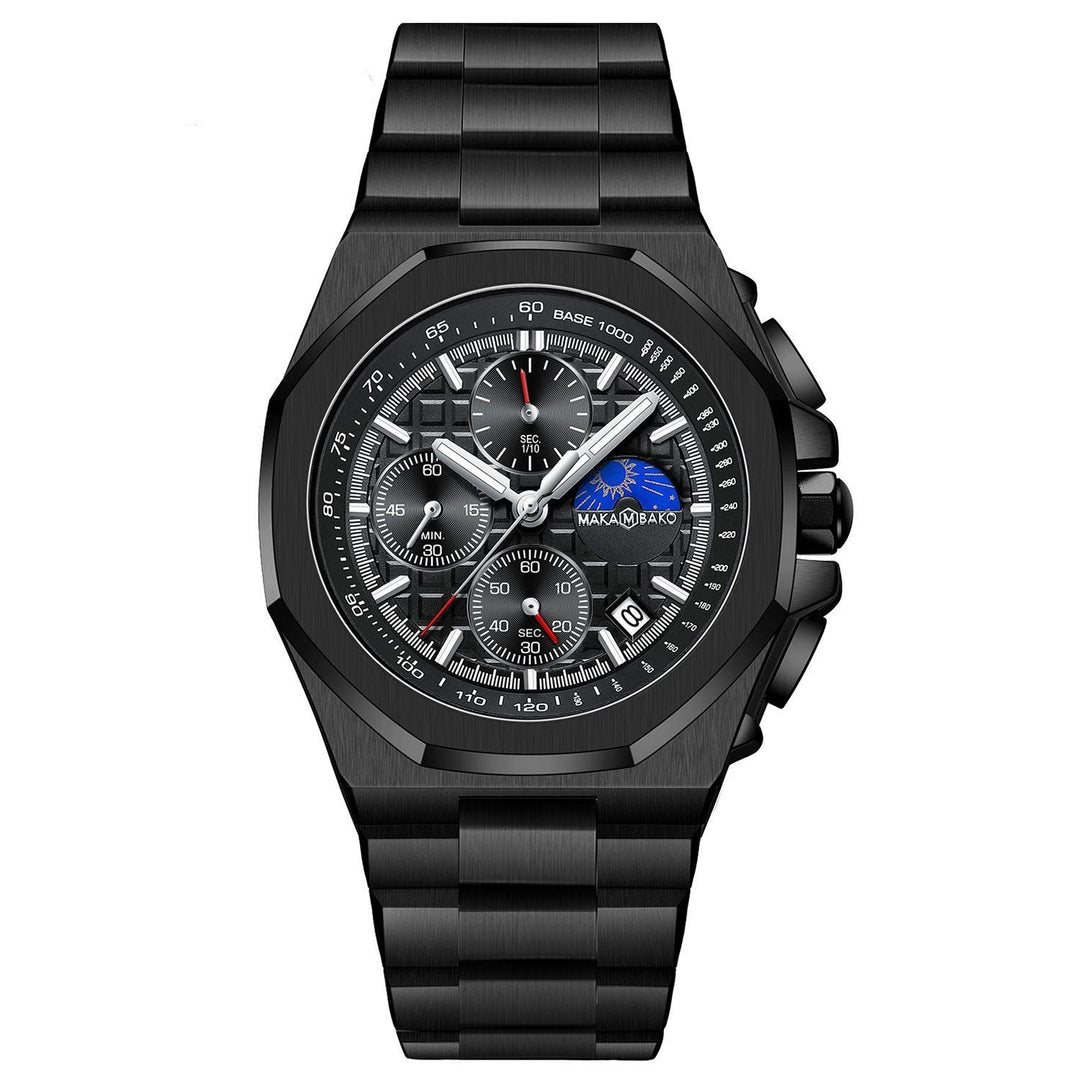 Sun Moon Star Multi - function Waterproof Watch Men by LUXE AHMAR – Available at LUXE AHMAR