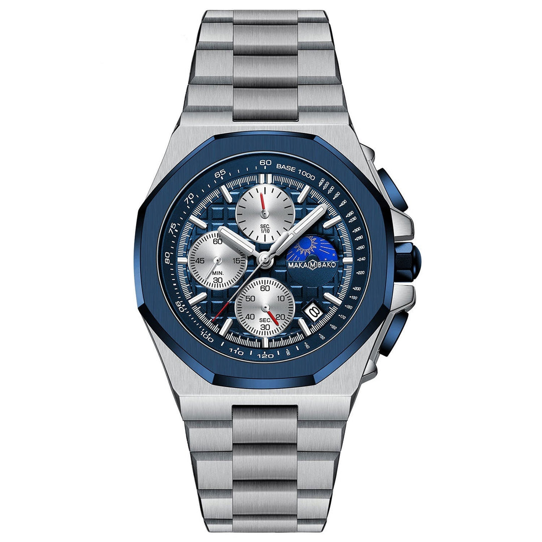 Sun Moon Star Multi - function Waterproof Watch Men by LUXE AHMAR – Available at LUXE AHMAR