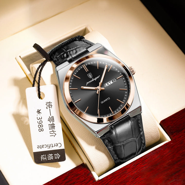 Ultra - thin Men's Watch Waterproof by LUXE AHMAR – Available at LUXE AHMAR