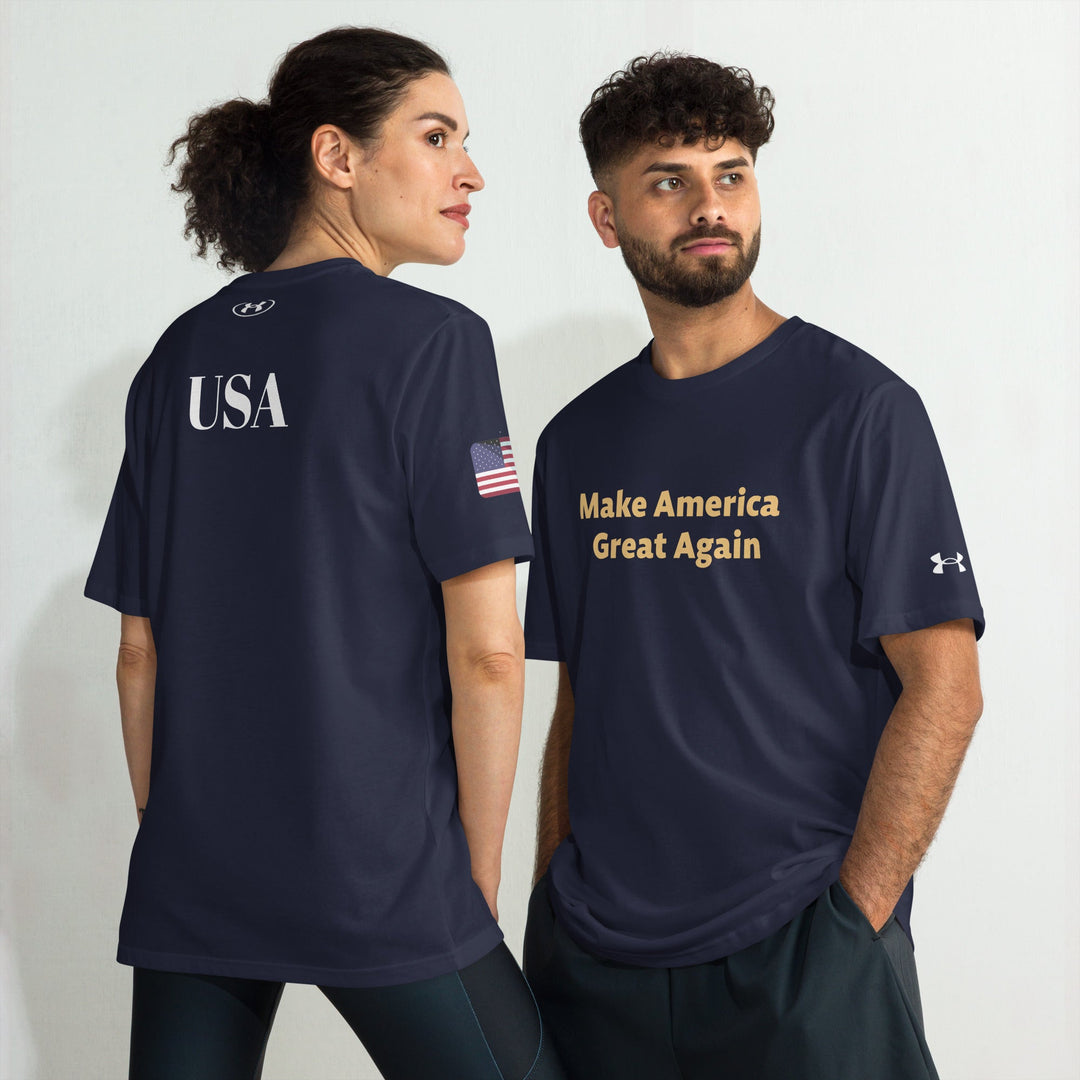 Under ArmourⓇ Athletic T-Shirt - Lightweight, Quick - Drying, Unisex Fit by LUXE AHMAR – Available at LUXE AHMAR