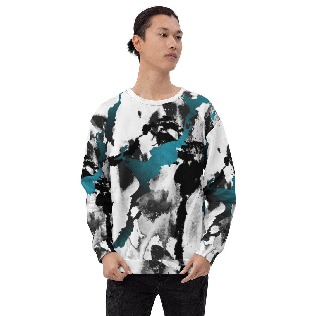 Unisex All - Over Printed Sweatshirt - Luxe Ahmar by LUXE AHMAR – Available at LUXE AHMAR