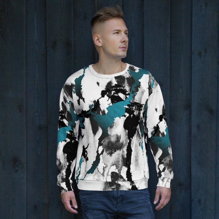 Unisex All - Over Printed Sweatshirt - Luxe Ahmar by LUXE AHMAR – Available at LUXE AHMAR
