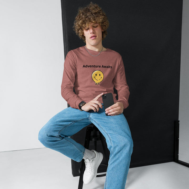 Unisex Long Sleeve Tee - Luxe Comfort and Style by LUXE AHMAR – Available at LUXE AHMAR