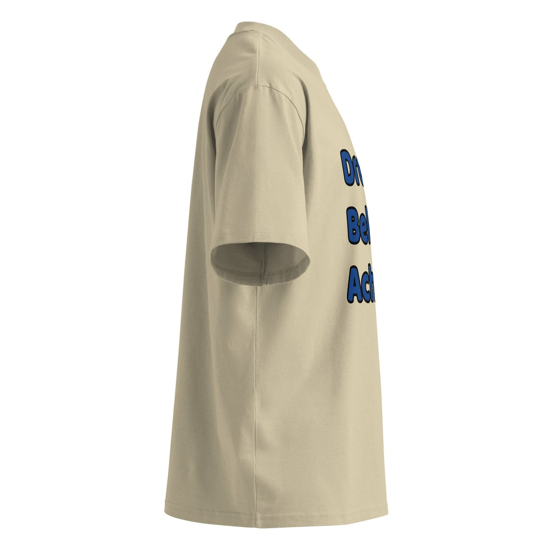 Unisex Organic Oversized High Neck T-Shirt - Luxe Ahmar by LUXE AHMAR – Available at LUXE AHMAR