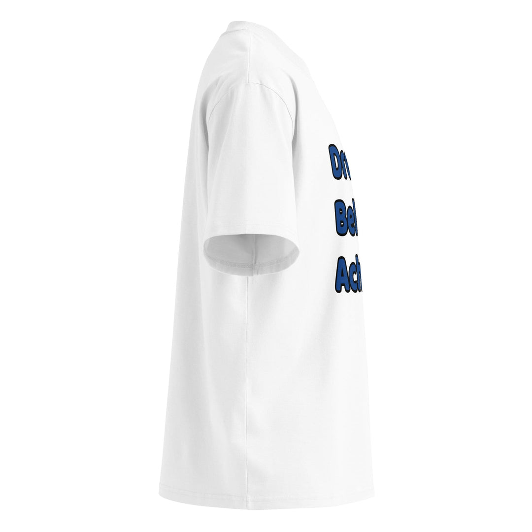 Unisex Organic Oversized High Neck T-Shirt - Luxe Ahmar by LUXE AHMAR – Available at LUXE AHMAR