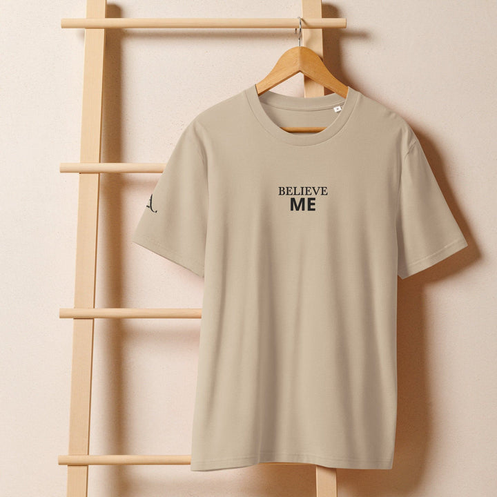 Unisex Organic Ribbed Neck T-Shirt - Luxe Ahmar by LUXE AHMAR – Available at LUXE AHMAR