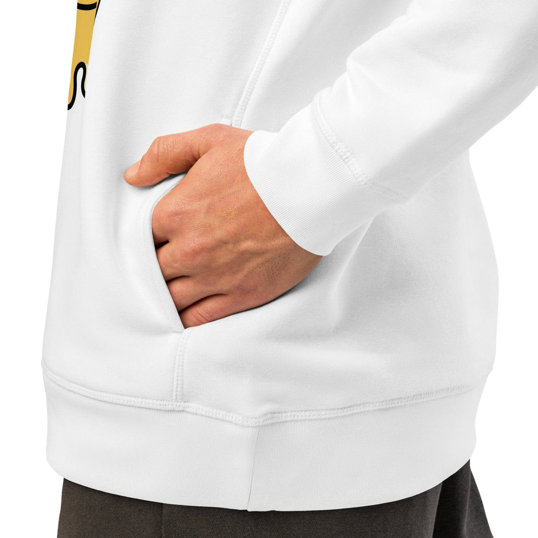 Unisex organic side pocket hoodie by LUXE AHMAR – Available at LUXE AHMAR