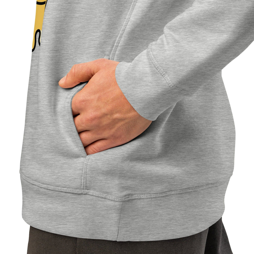 Unisex organic side pocket hoodie by LUXE AHMAR – Available at LUXE AHMAR