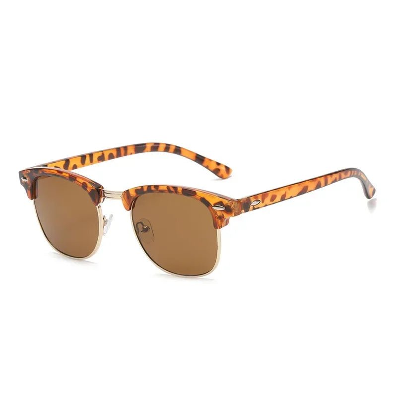 Vintage Sunglasses for Men Women Sunglasses Designer Luxury Sunglasses Sunscreen Fishing Outdoor Oval Shape Uv400 Polarized Lens by Luxe Ahmar – Available at LUXE AHMAR