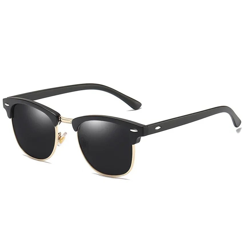 Vintage Sunglasses for Men Women Sunglasses Designer Luxury Sunglasses Sunscreen Fishing Outdoor Oval Shape Uv400 Polarized Lens by Luxe Ahmar – Available at LUXE AHMAR