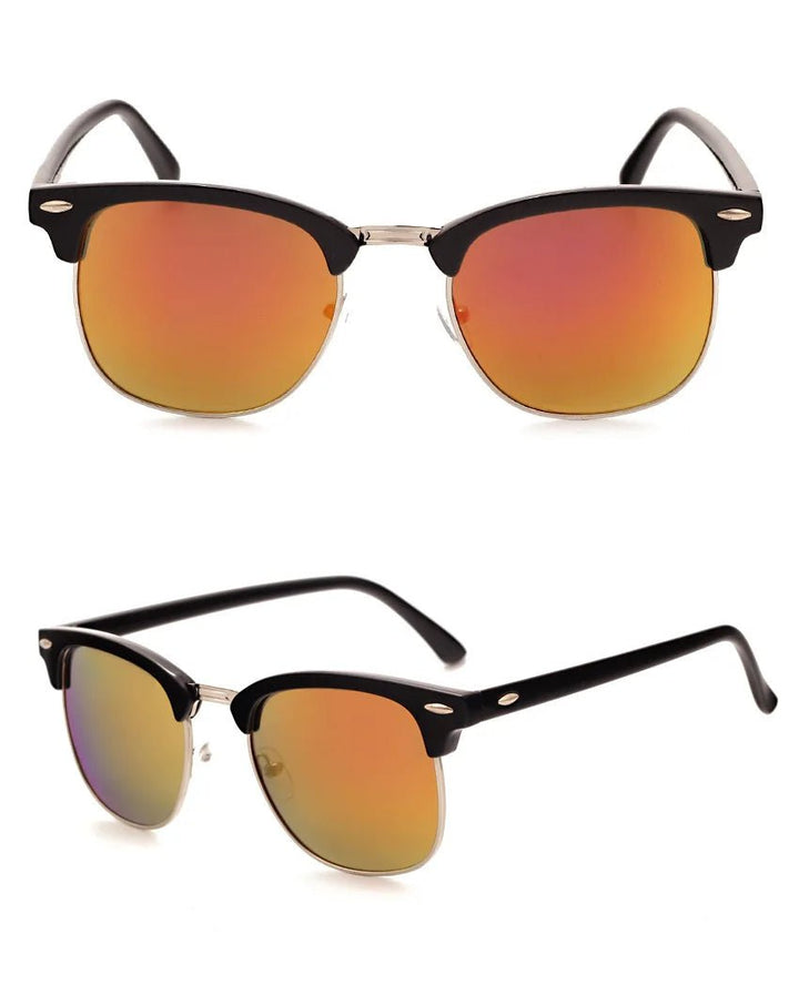 Vintage Sunglasses for Men Women Sunglasses Designer Luxury Sunglasses Sunscreen Fishing Outdoor Oval Shape Uv400 Polarized Lens by Luxe Ahmar – Available at LUXE AHMAR