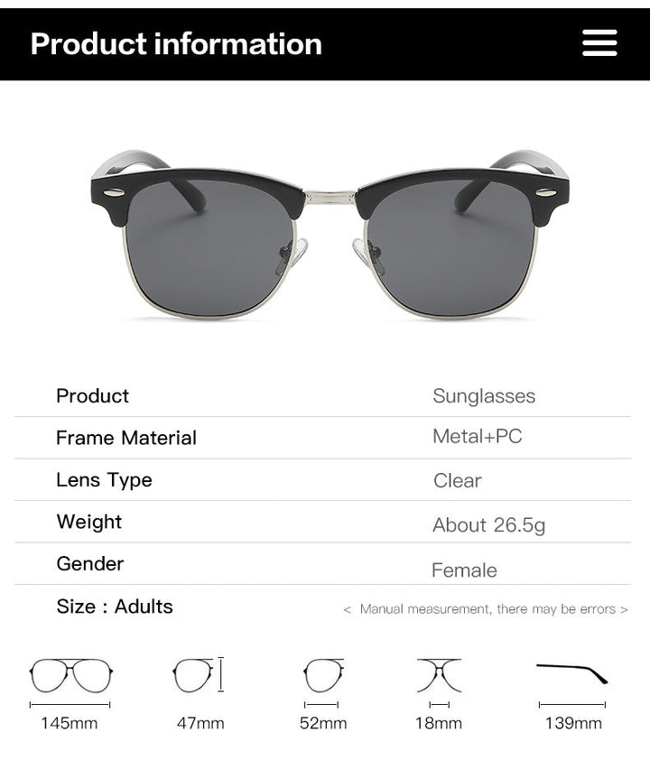 Vintage Sunglasses for Men Women Sunglasses Designer Luxury Sunglasses Sunscreen Fishing Outdoor Oval Shape Uv400 Polarized Lens by Luxe Ahmar – Available at LUXE AHMAR