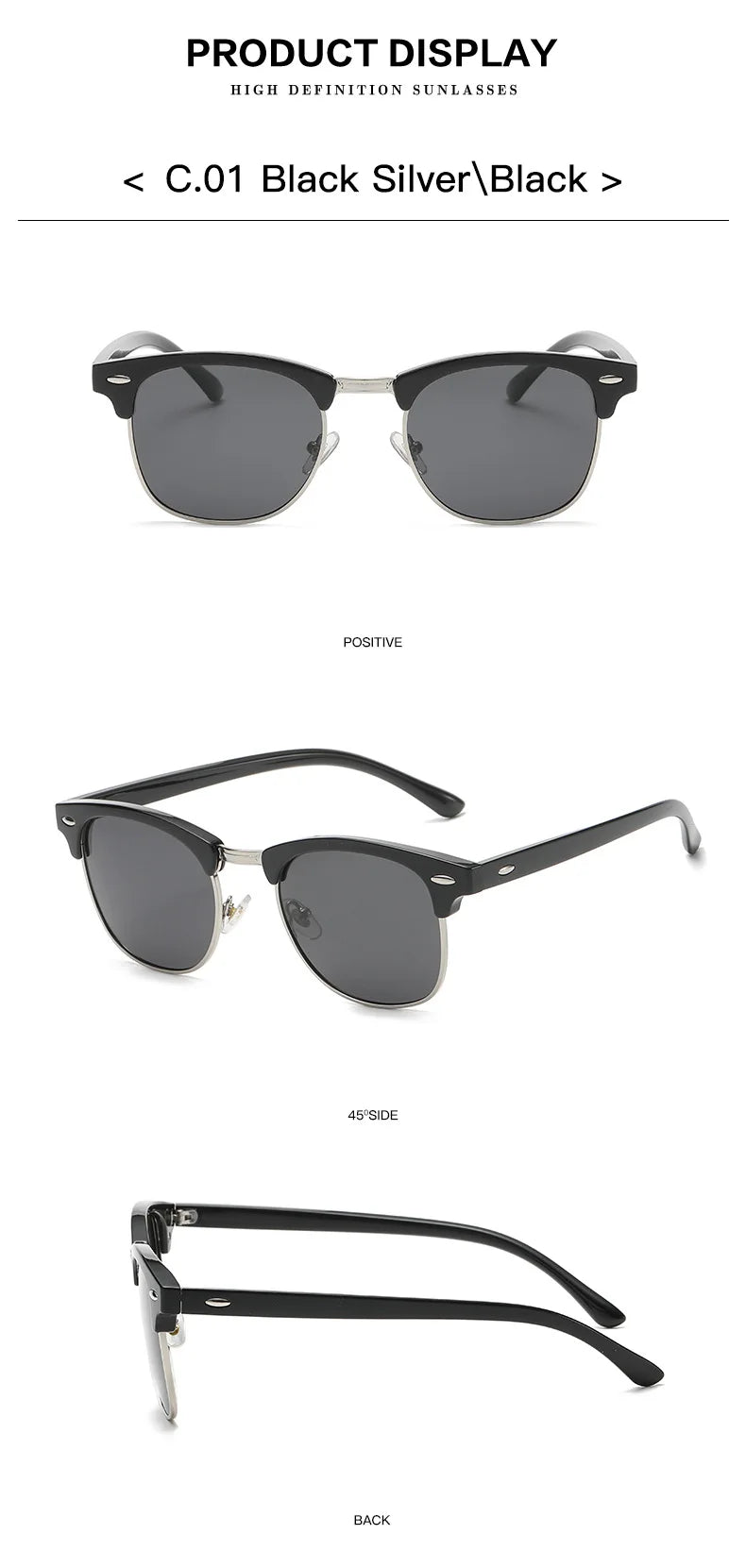 Vintage Sunglasses for Men Women Sunglasses Designer Luxury Sunglasses Sunscreen Fishing Outdoor Oval Shape Uv400 Polarized Lens by Luxe Ahmar – Available at LUXE AHMAR