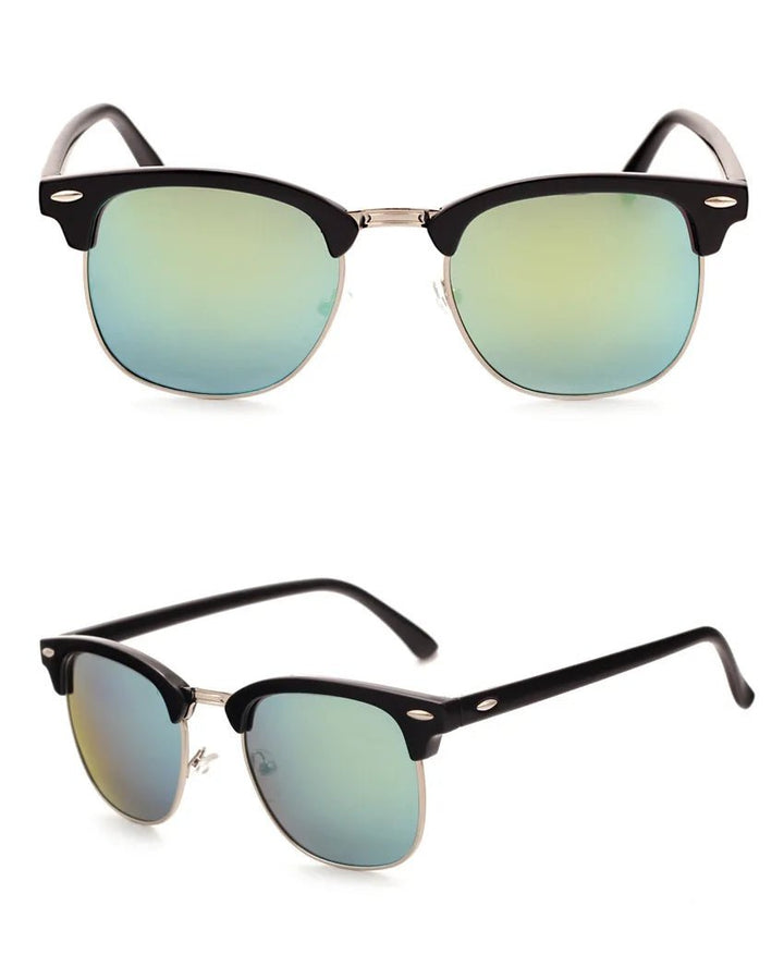 Vintage Sunglasses for Men Women Sunglasses Designer Luxury Sunglasses Sunscreen Fishing Outdoor Oval Shape Uv400 Polarized Lens by Luxe Ahmar – Available at LUXE AHMAR