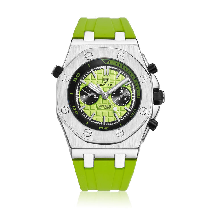 Watch Men's Fashion Silicone Waterproof Automatic Mechanical Watch Sports by LUXE AHMAR – Available at LUXE AHMAR