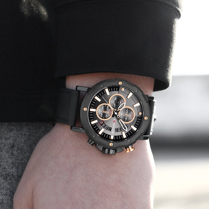 Waterproof Men's Luminous Quartz Watch by LUXE AHMAR – Available at LUXE AHMAR