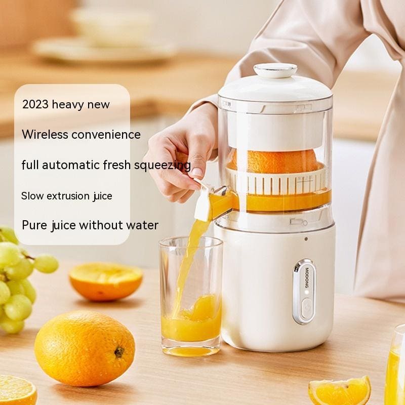 Wireless Electric Citrus Juicer – USB Rechargeable Portable Juicer for Orange, Lemon, Fruit & Vegetable | 150ML BPA - Free Mini Squeezer by LUXE AHMAR – Available at LUXE AHMAR