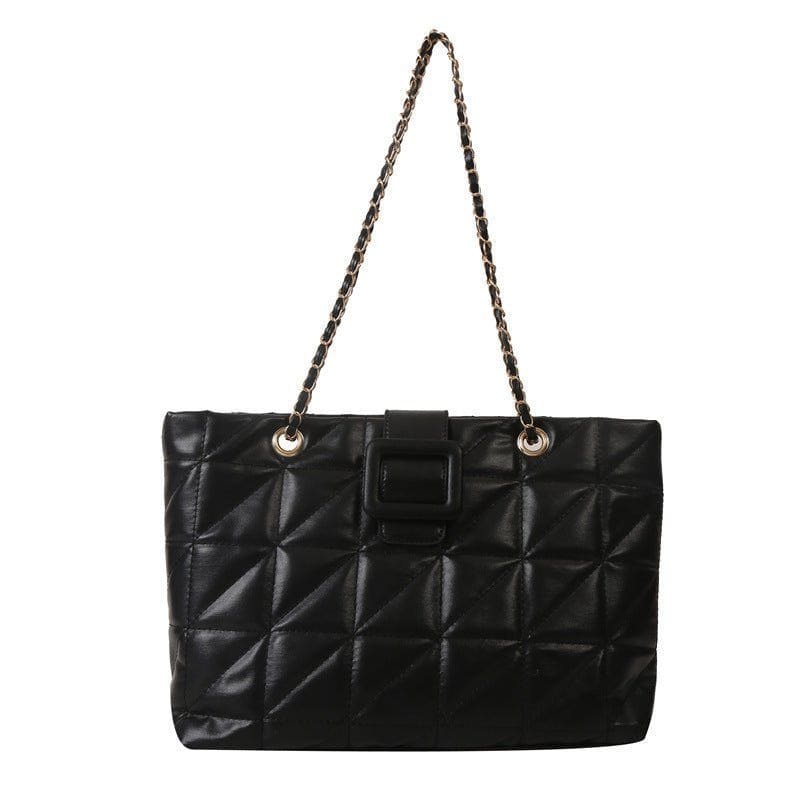 Women Shoulder Bags New Trendy Chic Chanel - style Rhombus Chain Bag by LUXE AHMAR – Available at LUXE AHMAR