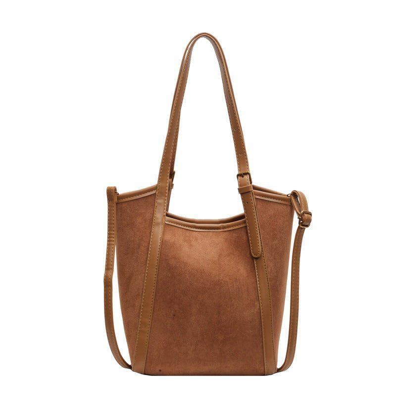 Women's Casual Large Capacity Retro Frosted Handbag by LUXE AHMAR – Available at LUXE AHMAR