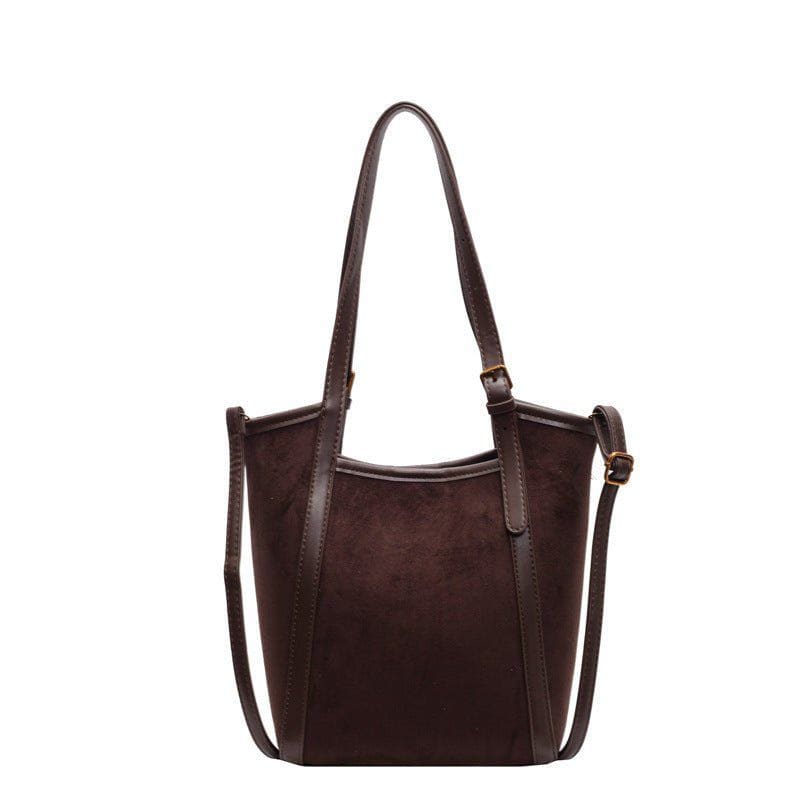 Women's Casual Large Capacity Retro Frosted Handbag by LUXE AHMAR – Available at LUXE AHMAR