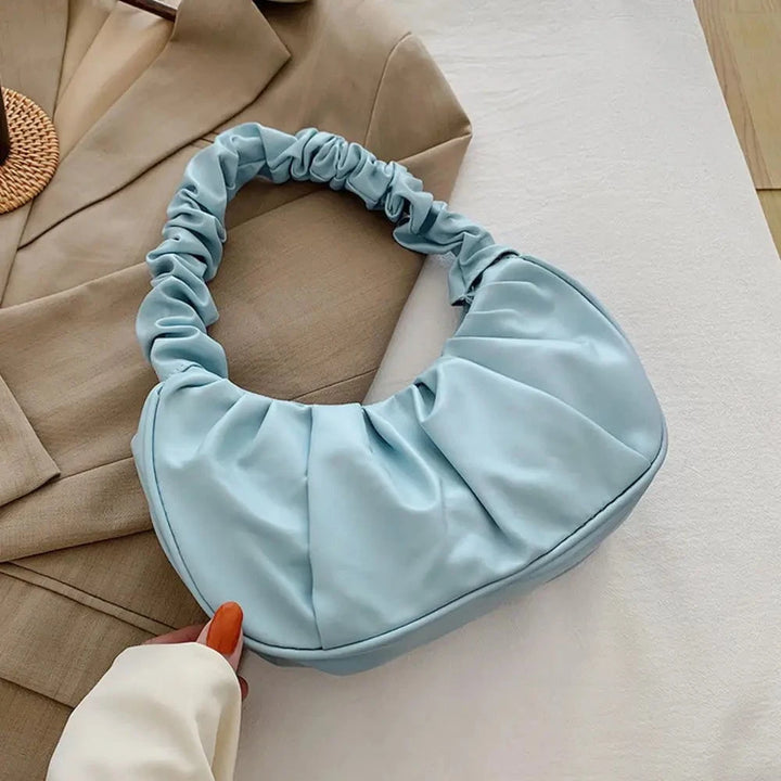 Women's Clutch Handbags Fashion Solid Color PU Leather Underarm Shoulder Bag Female Bag by Luxe Ahmar – Available at LUXE AHMAR