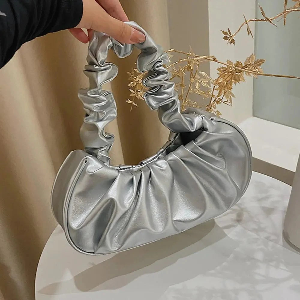 Women's Clutch Handbags Fashion Solid Color PU Leather Underarm Shoulder Bag Female Bag by Luxe Ahmar – Available at LUXE AHMAR