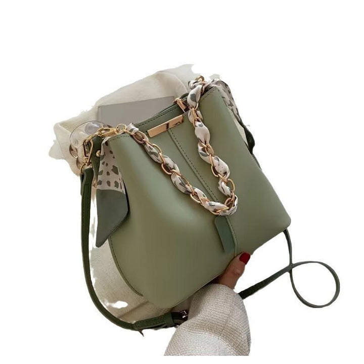 Women's Fashion Bucket Bag – Autumn & Winter, Versatile Crossbody & Shoulder Bag by LUXE AHMAR – Available at LUXE AHMAR