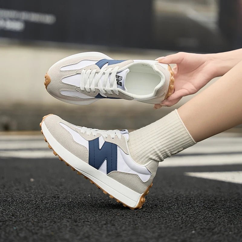 Women’s Fashion Lace - Up Casual Sneakers – Breathable Platform Walking Shoes by Luxe Ahmar – Available at LUXE AHMAR