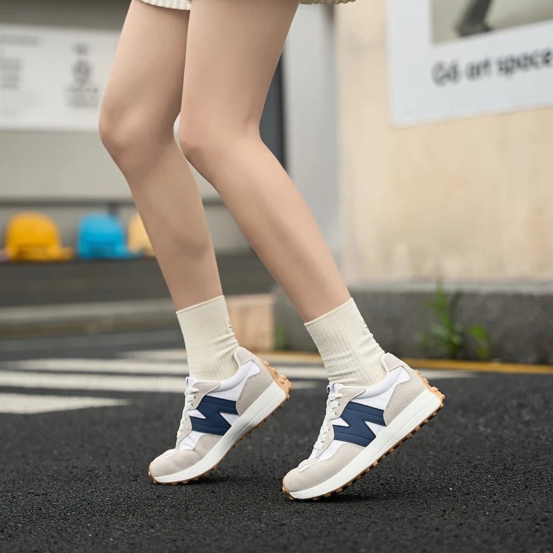 Women’s Fashion Lace - Up Casual Sneakers – Breathable Platform Walking Shoes by Luxe Ahmar – Available at LUXE AHMAR