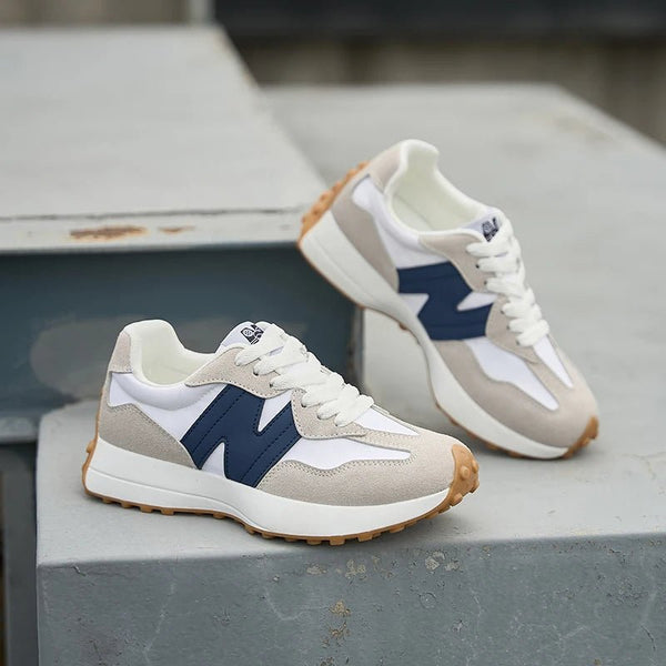 Women’s Fashion Lace - Up Casual Sneakers – Breathable Platform Walking Shoes by Luxe Ahmar – Available at LUXE AHMAR