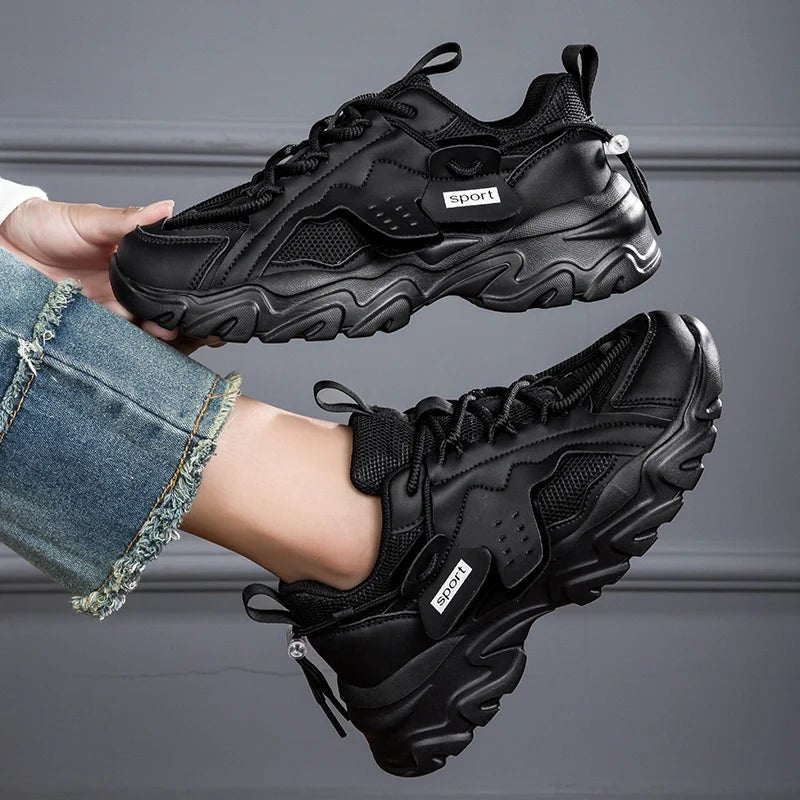 Women's Fashion Mesh Walking Sneakers – Breathable Flats by Luxe Ahmar – Available at LUXE AHMAR