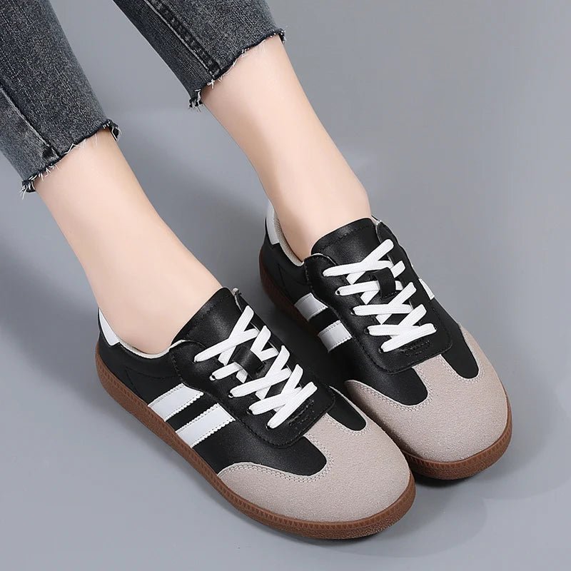 Women's Fashion Sneakers – Spring Trend Vulcanized Platform Shoes by Luxe Ahmar – Available at LUXE AHMAR