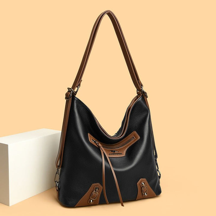 Women's Large Capacity Crossbody Bag - Multi - Compartment PU Messenger Bag by LUXE AHMAR – Available at LUXE AHMAR