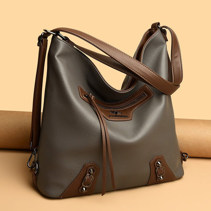 Women's Large Capacity Crossbody Bag - Multi - Compartment PU Messenger Bag by LUXE AHMAR – Available at LUXE AHMAR