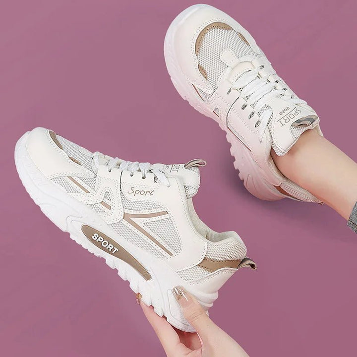 Women's Lightweight Lace - Up Sneakers – Breathable Mesh Casual Running Shoes by Luxe Ahmar – Available at LUXE AHMAR