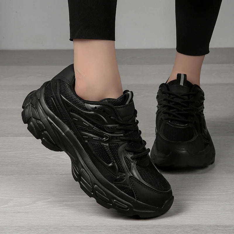 Women's Low - Top Breathable Lace - Up Walking & Running Sports Shoes by Luxe Ahmar – Available at LUXE AHMAR